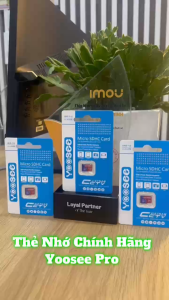 Thẻ nhớ Camera Yoosee Pro Chuyên dụng 32GB/64GB/128G Chính Hãng Tốc độ U3 95Mb/s Bảo hành 24 Tháng