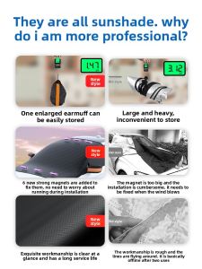 MONLEYTA | Sun Protection and Heat Insulation Car Sunshade Oxford Cloth