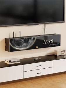 HAOJIUBUJIAN | Minimalist Acrylic Moon Living Room Storage Shelf