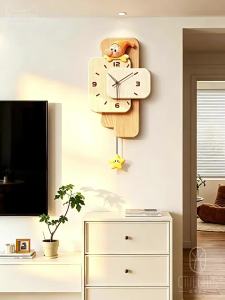 CTYLIGHTZ | Creative Silent Light-up Wall Clock for Living Room