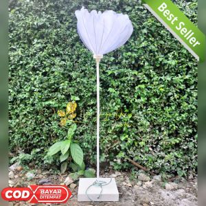 standing bunga lampu dekorasi pelaminan/bunga artifisial/lampu hias/lampu tidur/giant flowers