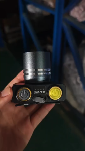 LED Headlamp 2 Color Light Powerful Headlamp Induction Headlight Waterproof Work Light USB Rechargeable Emergency Light Head-mounted Lamp for Outdoor Running Fishing Hiking