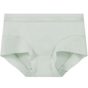 AIMO | Pure Cotton Antibacterial Mid High Waist Womens Underwear A-Class Triangle Panties Seamless Comfortable Breathable Briefs