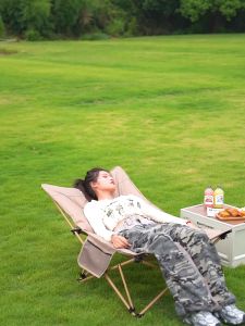 ☁️เพิ่มผ้าฝ้าย☁️เก้าอี้แคมป์ปิ้ง เก้าอี้สนามเดินป่า กลางแจ้ง รับน้ำหนักได้ 300kg เนื้อผ้าใบOxford