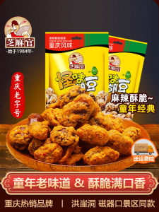Spicy Weird Flavor Soybeans 120g X 2 Bags Chongqing Special Snacks Leisure Small Eating Delicacies Zha Ma Guan Tofu