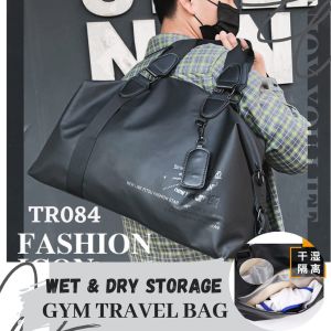 STEEL ROSE - TAS TRAVEL SPORT GYM BAG PRIA WANITA SELEMPANG OLAHRAGA IMPORT DUFFLE WET DRY STORAGE TR084