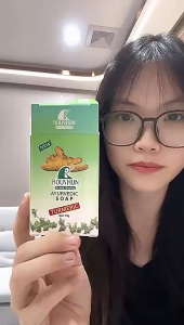 【MY Girl】Buy 1 Take 4 Roushun Pyary Ayurvedic Turmeric Soap Whitening Ginger Soap Anti-Acne Anti-Aging Anti-Pimple Face & Body Soap 75g