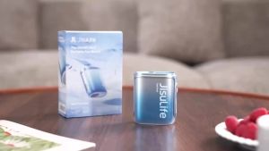 Quạt Đeo Cổ Siêu Nhẹ Di Động Pin 4500mAh 100 Tốc Độ Gió Điều Chỉnh Được Thiết Kế Đeo Eo Màn Hình LED Quạt Thời Trang
