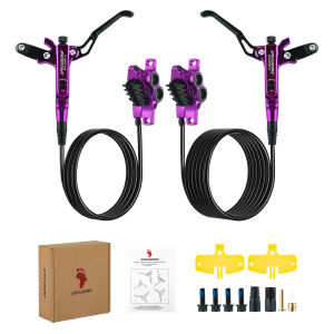SPEEDONE MTB Front And Rear Brake 4 Piston Hydraulic Disc Brake 850mm/1600mm AM HD Bicycle Disc Brake for BOLANY Mountain Bike