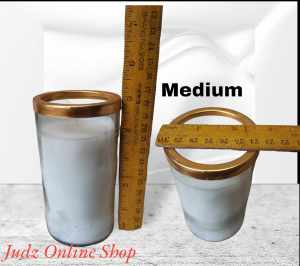 Smokeless Glass Candle for Cemetery (Medium)
