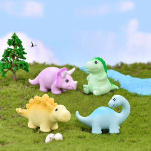 Cute Mini Artificial Dinosaur Egg Small Animal Doll Play House Small Item Model Decoration Gifts for Boys and Girls