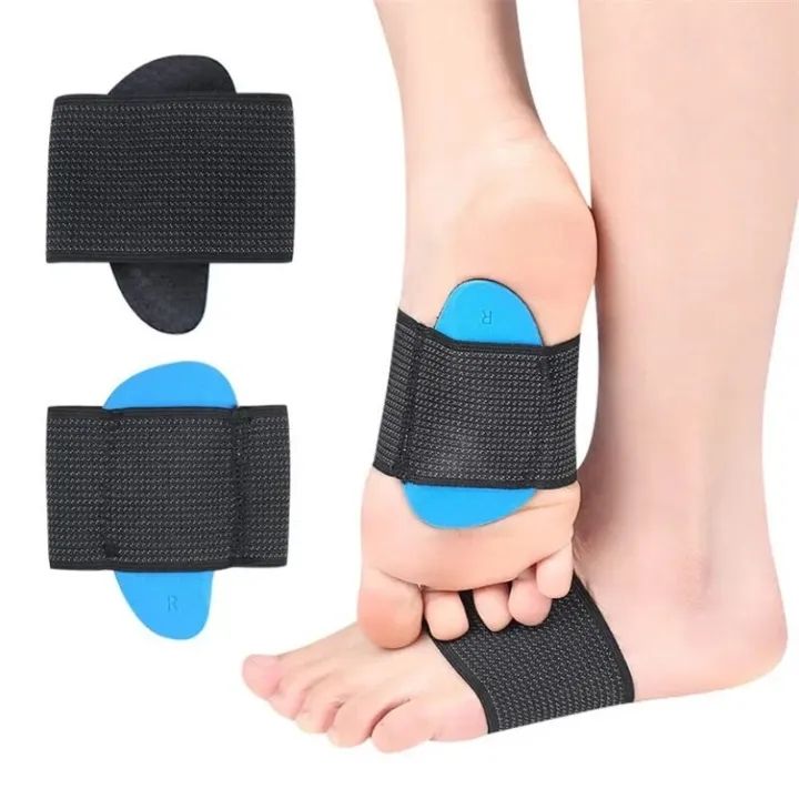 DIDI 1 Pair Arch Support Pad Insoles for Flat Foot Plantar Fasciitis Pain Relief Foot Care Orthopedic Insole