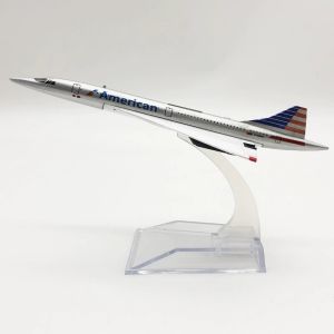 New 16cm Model Air France/British/American Concorde Diecast Alloy airplanes decoration Airways Aircraft Collection