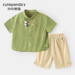 CUTEPANDAS | Bộ Đồ Bé Gái Mùa Hè Cotton