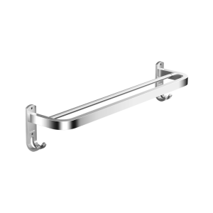 WEIMEIYUAN | Double Rod No Drilling Bathroom Towel Rack