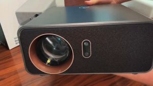 Salange 8000 Lumens Proyektor P87 Mini 1080P Projector Android 9 Led Movie Video Streaming - 11BS