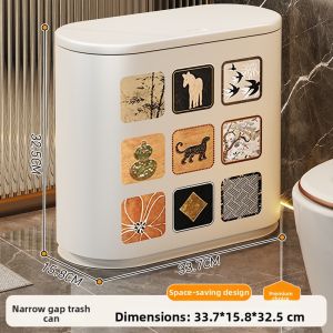 Odor-preventing High-capacity Waste Bin