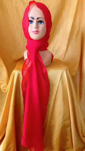 Kerudung Hijab Pashmina Bahan Doble Sifon Hijab Modern