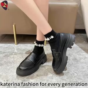 Katerina Fashion Korean Maryjane Shoes Heeled For Women #933