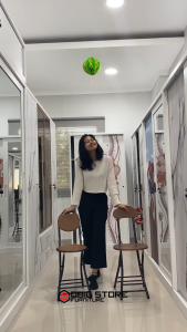 Kursi Lipat Sholat / Kursi Makan Bulat / Kursi Lipat Impor / Folding Chair