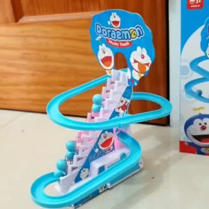 Mainan Track Perosotan Doraemon Seluncur - Trek Tangga Anak Edukatif Edukaif