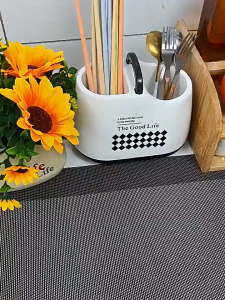 Stainless Steel Filter Spoon Mesh Oil-Frying Strainer Flour Colander Food Sieve Filter Penapis Tepung Keluli