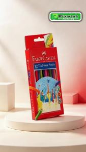 Faber-Castell Tri Colour Pencils 24L / 12L / 12S | Colouring Pencils for Students & Kids