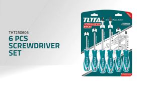 [ TOTAL ] THT250606 Screwdriver Set 6pcs