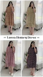 Daster jumbo Lasoa/ home dress/ daster jumbo/ baju rumahan/ baju santai wanita/ baju tidur wanita/ baju santai