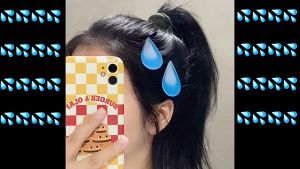 👑Emoji Đổ mồ hôi giọt nước lớn im lặng kẹp tóc giọt nước dễ thương đậu nành kẹp tóc bị hỏng tóc bên kẹp cô gái bên mũ