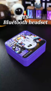 TWS Bluetooth Earphones In-Ear Wireless 5.3 Earbuds T8 Touch Control Noise Cancelling Headphones Sports Music & Gaming Earphones