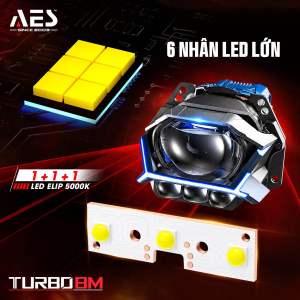 Đèn BI LED AES TURBO BM 2026 Chính Hãng Bảo Hành 3Năm