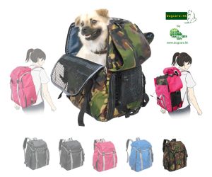 Dog Cat Carrier Backpack for Hiking and Urban Carrying – Durable Comfortable & Breathable-(Ideal for dog/cat below 7kg/15.5lbs)