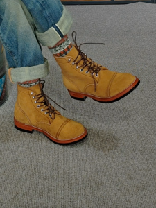 Goodyear Welted Retro Suede Work Boots