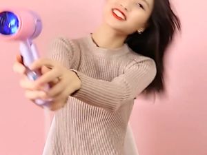 🔥 Mini Hot And Cold Wind Hair Blower Dryer Foldable Home Travel Small Pet Blower Dryer Home Hair Blower Dog Blower