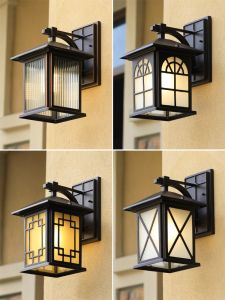 VINCAN | Solar Waterproof Bright New Chinese Style Wall Light