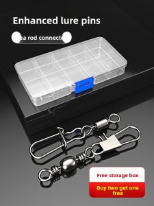 Quick Connect Strong Tensile Force Open Loop Baixie Ring Fishing Gear Accessory Pin Connector Buckle Lure Fishing Equipment
