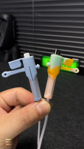 ELELAB ฝาครอบสายชาร์จ ซิลิโคน อุปกรณ์เสริม iP-18/20w Type C/USB ปลั๊กเสียบสายชาร์จ ฝาครอบสายเคเบิล