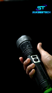 Senter Zoom in Out Teleskopik Cas 7 Mode Led COB Super Terang Multifungsi Waterproof 8019