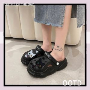 รองเท้าหัวโตสุดฮิต รองเท้าหัวโตมาเเรง ตัวติดลายเเมว พื้นนุ่มมากใส่สบายโดนใจวัยรุ่น ใส่สบายเหมาะทุกที่ ใส่เข้าอะไรก็ดูดี