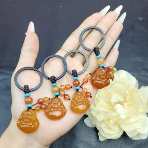 Móc khóa di lặc Agate bên em mới về lô mới vẫn ưng bụng như lô trc - Phong Thủy TUDO