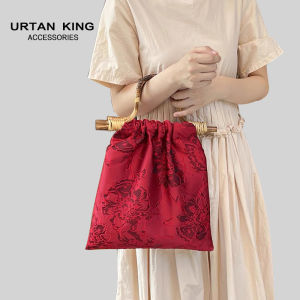 Ur Wedding Bag Wedding Bag Retro Gift Wedding Bag Female Bride New Chinese Red Bag Large Capacity Mother Cheongsam Handbag