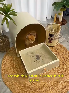 Cat Litter Scoop Portable Cat Litter Scoop with Wooden Handle Stainless Steel Kitty Poop Scooper