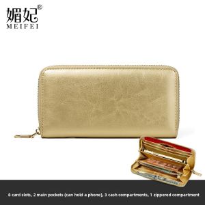 MEIFEI | Luxury Gold Wallet Anti-theft