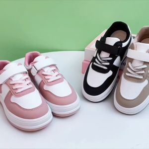 Fashion kids shoes thick sole rubber shoes for kids boy skate sneakers casual shoes for kids 26-36