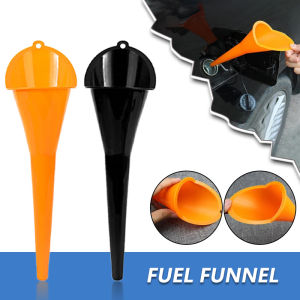 BLALION Car Refueling Funnel Free Hand Long Mouth Gasoline Engine Oil Fuel Filter Car Motorcycle Special Plastic Funnel