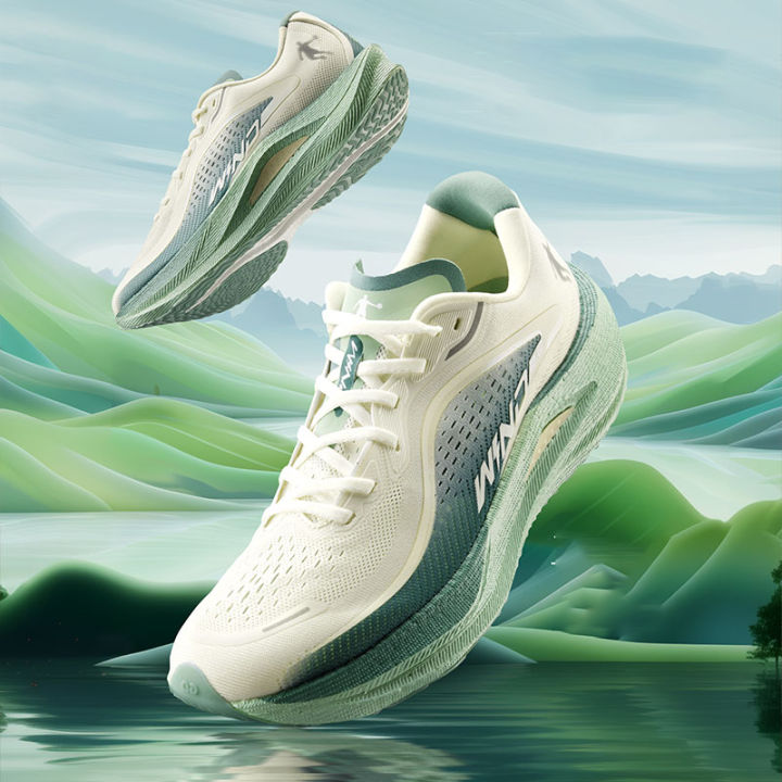 Qiaodan WIND 2.0 Men Running Shoes Shock Absorption Wear-resistant Anti-Slip Comfortable BM23240298