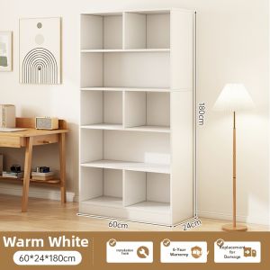 ZHUOHE | Living Room Floor Standing Bookshelf Organizer