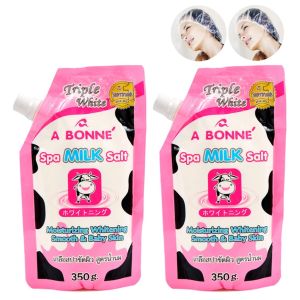 Muối Tắm Sữa Bò Abonne 350g Tắm Dưỡng Trắng Da
