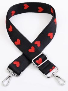 Dây Đeo Vai Đơn Bằng Vải Canvas Nylon Đen Nguyên Chất Thay Thế Dây Đeo Túi Đeo Chéo Dây Đeo Ba Lô Cho Cả Nam Và Nữ Dây Đeo Túi Rộng